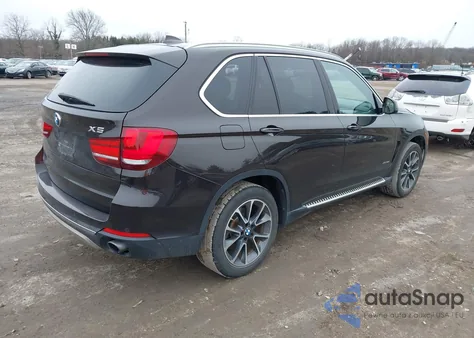 2015 BMW X5 xDrive35I из США, поврежденный, VIN 5UXKR0C54F0K52542